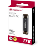 TS1TESD310C	EXT SSD USB-C & A Transcend 1TB